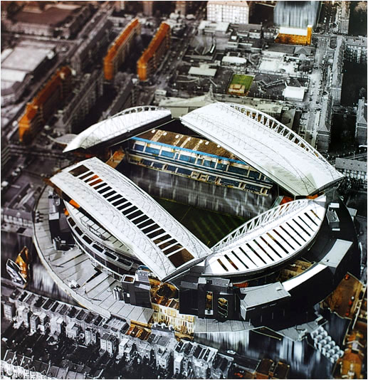 qpr Loftus Road, 2006, c-print, 31 x 30 inches Edition of 5